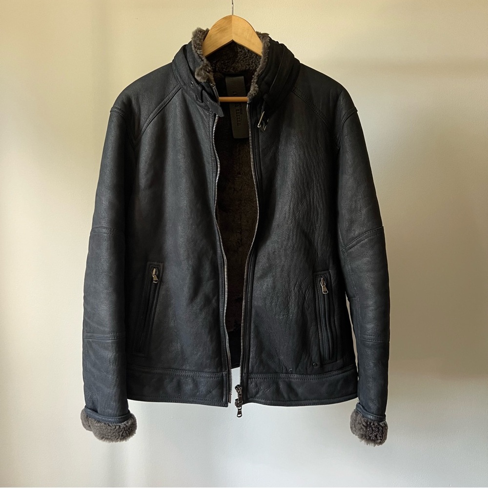 Werner Christ Black Leather Jacket